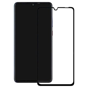 9D Full Cover Huawei P30 Lite Glazen Screenprotector - 9H - Zwart