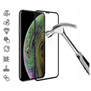 iPhone 11 Pro/XS 9D Full Cover Glazen Screenprotector - 9H - Zwarte Rand