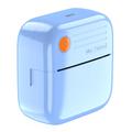 A35 Bluetooth-thermische miniprinter met papier - blauw