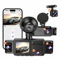 A52 5-kanaals 2K wifi-dashcam met parkeerbewaking en nachtzicht - zwart