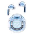 ACEFAST T8 / AT8 kristal (2) kleuren Bluetooth oordopjes lichtgewicht draadloze headset voor het werk - Blauw