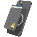 AhaStyle PT133-B Magnetische Siliconen Telefoonkaarthouder