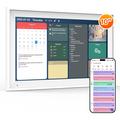 Slimme AI-gezinsplanner met 10" touchscreen - wit