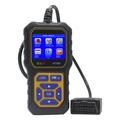 AT500 OBD2-scanner - Autodiagnosetool met 2.4" TFT-scherm - Zwart / geel