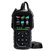 AT900 OBD2-autodiagnosescanner - 2.4" - Zwart