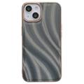 Abstract Series iPhone 14 Plus Bekleed TPU Case - Grijs