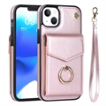 Accordeon iPhone 14 Plus Hoesje met RFID Portemonnee