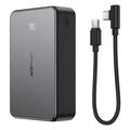 Acefast M29-20000 Power Bank met USB-C-kabel - 20000mAh, 22.5W - Zwart