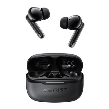 Acefast W5 Hybrid-ANC TWS-oortelefoon - Bluetooth 5.4 - Zwart