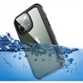 Active Series IP68 iPhone 14 Pro Waterdicht Hoesje - Zwart