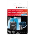 AgfaPhoto Professional High Speed MicroSDXC Geheugenkaart 10616 - 64GB