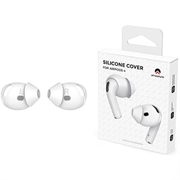 AirPods 4 Ahastyle PT66-4 geluidsisolerende siliconen oordopjes - Wit