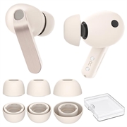 Samsung Galaxy Buds3 Pro/Buds4 Pro AhaStyle WG173 Silicone oordopjes - Beige