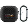 AirPods 4/AirPods 5 Oracle Red Bull Carbon logo-etui - Zwart