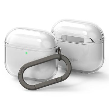 AirPods 4 Ringke Silicone Hoesje - Schokbestendige Bescherming - Doorzichtig