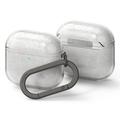 AirPods 4 Ringke Silicone Hoesje - Schokbestendige Bescherming - Glinsterend helder