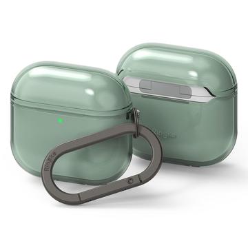 AirPods 4 Ringke Silicone Hoesje - Schokbestendige Bescherming - Groen
