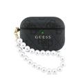 AirPods Pro 3 Guess 4G Classic Logo hoesje met parelband