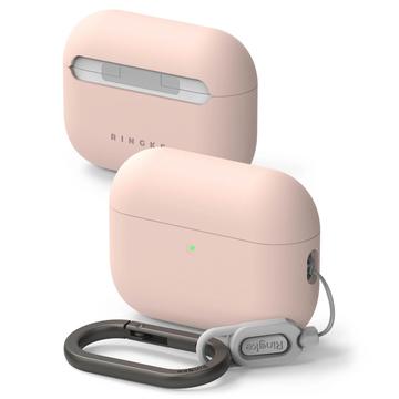 AirPods Pro 3 Ringke Silicone Hoesje - Schokbestendige Bescherming - Roze zand