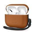 AirPods Pro 3 Tech-Protect NaturalFit lederen etui - Bruin