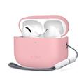 AirPods Pro 3 Tech-Protect Silicone Hoesje - Stoffig Roze