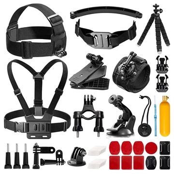 Akaso 14-in-1 Accessoireset voor Actiecamera\'s - EK7000/Brave 8/V50