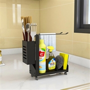 Aluminium Keuken Organisator Rek met Afdruiprek