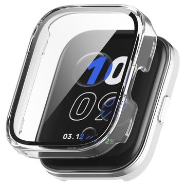 Amazfit Bip 5 Unity Plastic Hoesje met Glazen Screenprotector - Doorzichtig