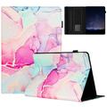 Amazon Kindle Paperwhite 4/3/2 Marmeren Patroon Folio Hoesje - Roze