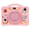 Android-tablet voor kinderen met schokbestendige hoes in astronautenstijl – 7 inch – roze
