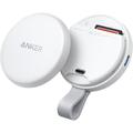Anker MagGo 3-in-1 magnetische SD- en TF-kaartlezer voor iPhone 15- en 16-serie - wit