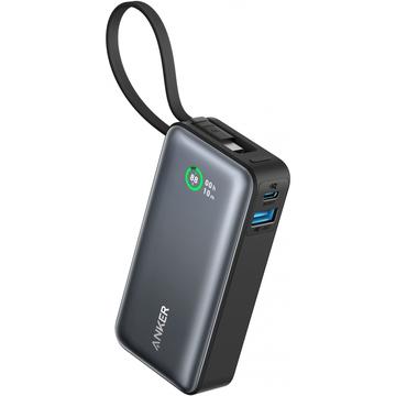 Anker Nano 545 10000mAh Power Bank met USB-C kabel - 30W