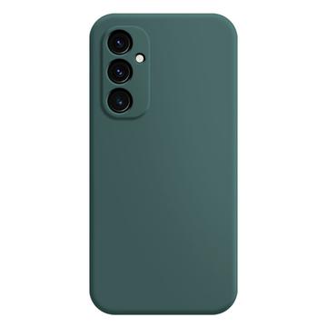 Samsung Galaxy A14 Anti-Vingerafdruk Matte TPU Hoesje - Donkergroen