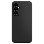 Samsung Galaxy A14 Anti-Vingerafdruk Matte TPU Hoesje - Zwart