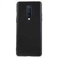 Anti-Vingerafdruk Mat OnePlus 8 TPU Hoesje - Zwart