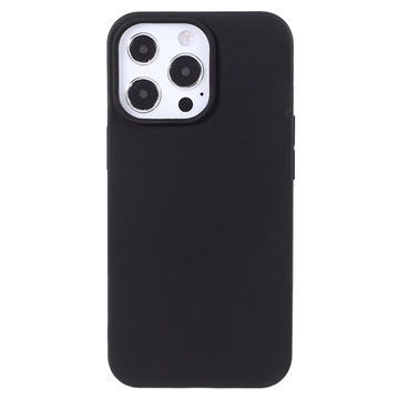 Anti-Vingerafdruk Mat iPhone 12 Pro Max TPU Hoesje - Zwart