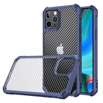 Anti-Shock iPhone 14 Pro Max Hybrid Case - Koolstofvezel