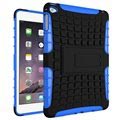 iPad Mini 4 Anti-Slip Hybrid Cover - Zwart / Blauw