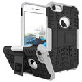 iPhone 7/8/SE (2020)/SE (2022) Anti-Slip Hybrid Case - Zwart / Wit
