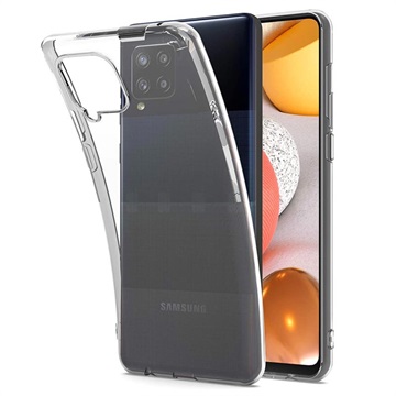 Anti-Slip Samsung Galaxy A42 5G TPU Hoesje - Doorzichtig