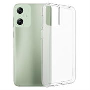 Motorola Moto G Play (2024) Anti-Slip TPU Hoesje - Doorzichtig