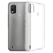 Anti-Slip Nokia C21 Plus TPU Hoesje - Doorzichtig