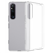 Antislip Sony Xperia 1 V TPU Hoesje - Doorzichtig