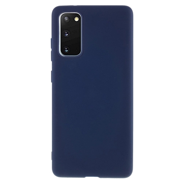 Antislip Samsung Galaxy S20 FE TPU Hoesje - Donkerblauw