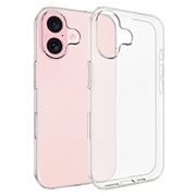 iPhone 17 Anti-slip TPU hoesje - Doorzichtig