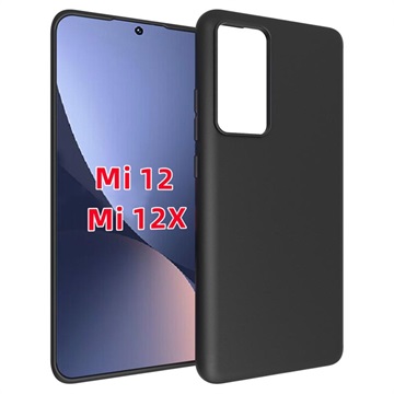 Anti-Slip Xiaomi 12/12X TPU Case - Zwart