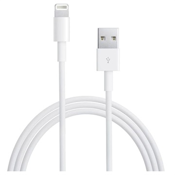 Apple MD818ZM/A Lightning / USB Kabel - iPhone, iPad, iPod - Wit - 1m