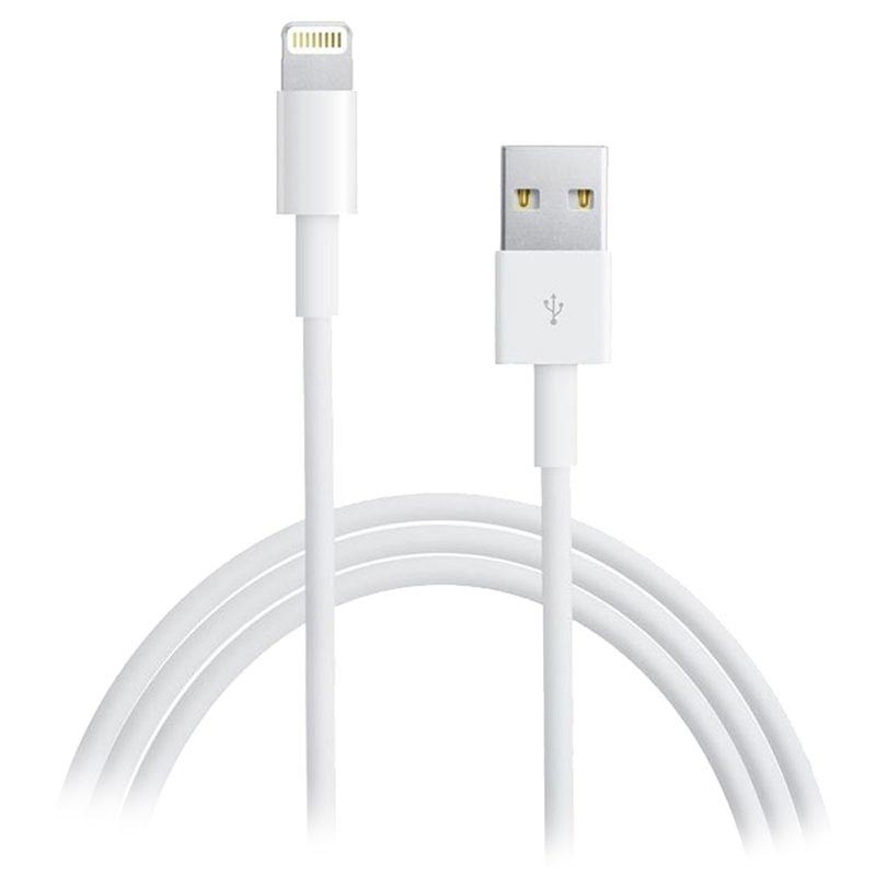 sessie Materialisme Goed Apple MD819ZM/A Lightning / USB Kabel - iPhone, iPad, iPod - Wit