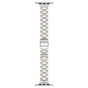 Apple Watch (38/40/SE/41/42mm) Dunne stalen horlogeband - Zilver