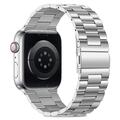 Apple Watch (42/44/SE/45/46/49mm) Kalebol CNC Pro roestvrijstalen band - zilver
